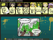 Tablet Screenshot of petsymph.petitesymphony.com