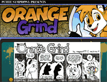 Tablet Screenshot of orangegrind.petitesymphony.com